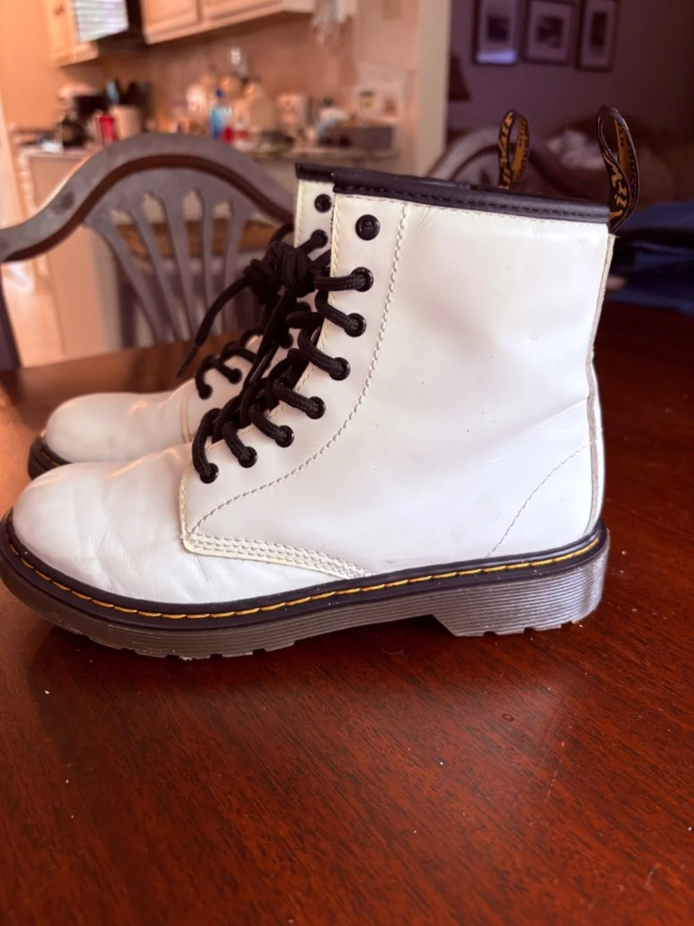 Ecu Big Kid Doc Martens size 4 M